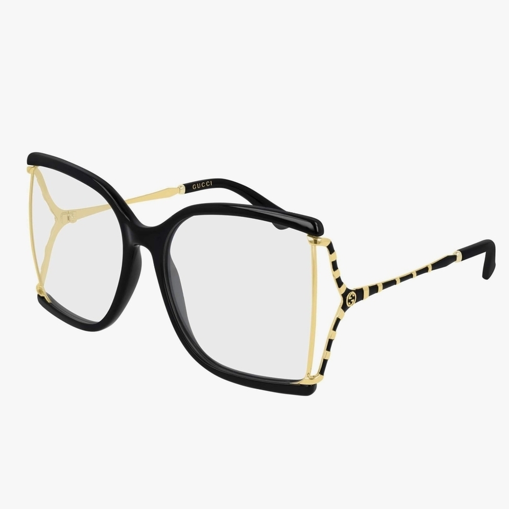Gucci Black and Gold Women's glasses/frames